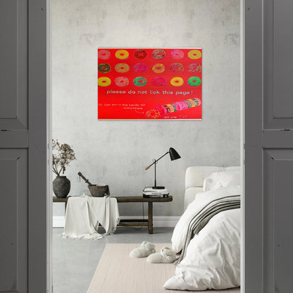 Life Savers - Andy Warhol Brushed Aluminum Print - 70x100 cm / 28x40 inches | Andy Warhol Aluminum Print | Andy Warhol Prints