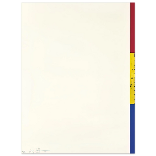 Jasper Johns - UNTITLED RULER ULAE 56  75x100 cm / 30x40inches Fine Art Poster