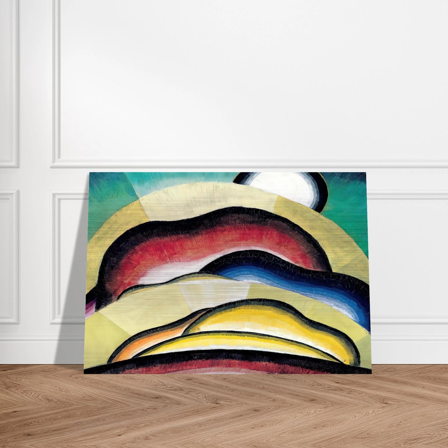 Sunrise - 1924 - Arthur Dove Brushed Aluminum Print - 70x100 cm / 28x40 inches | Arthur Dove Aluminum Print | Arthur Dove Prints