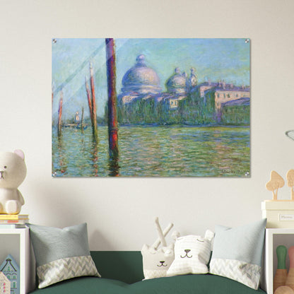 The Grand Canal 03 - claude monet Acrylic Print - 70x100 cm / 28x40″ inches | claude monet Wall Art | claude monet Prints