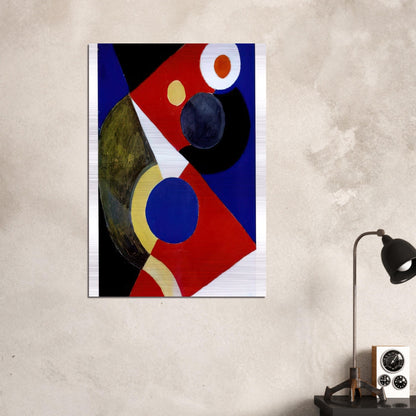 RHYTHM COLOUR 2 - Sonia Delaunay Brushed Aluminum Print - 70x100 cm / 28x40 inches | Sonia Delaunay Aluminum Print | Sonia Delaunay Prints