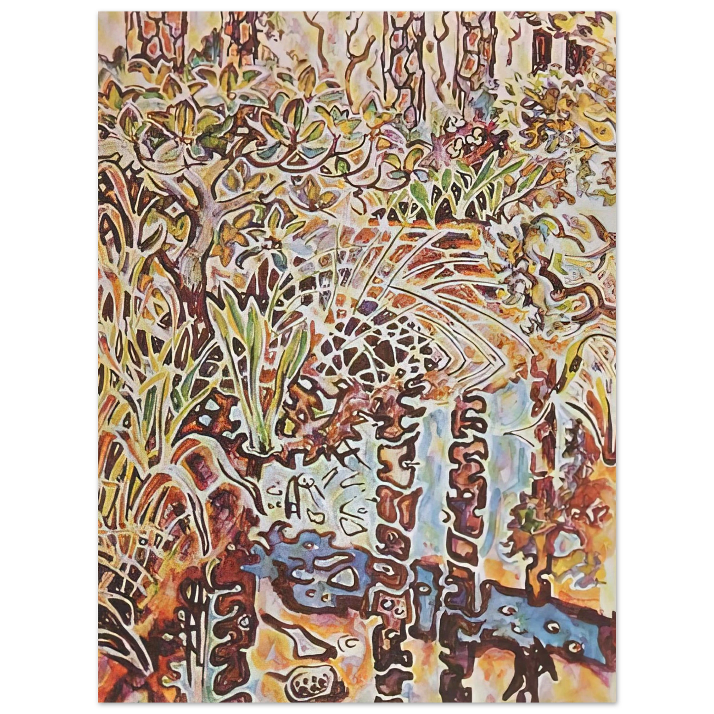 Walter Inglis Anderson - Walter Anderson Wall art - A3 (29.7 x 42  cm) - Fine Art Poster-canvas - -