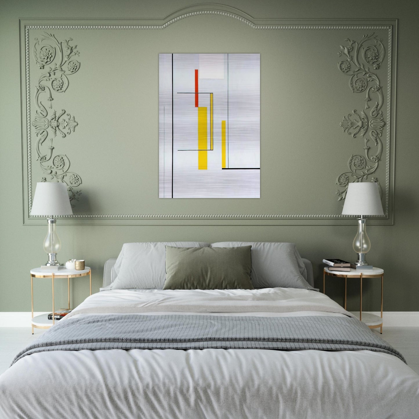 Untitled - 1948 - Tomas Maldonado Brushed Aluminum Print - 70x100 cm / 28x40 inches | Tomas Maldonado Aluminum Print | Tomas Maldonado Prints
