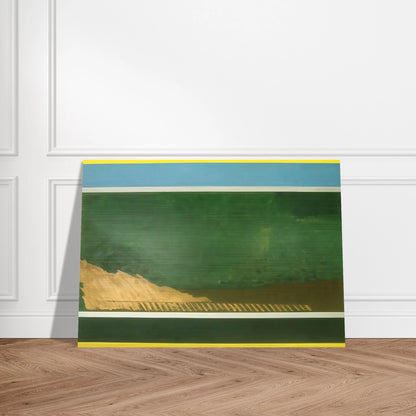 Heaven and Earth - 1967 - Ronnie Landfield Brushed Aluminum Print - 70x100 cm / 28x40 inches | Ronnie Landfield Aluminum Print | Ronnie Landfield Prints