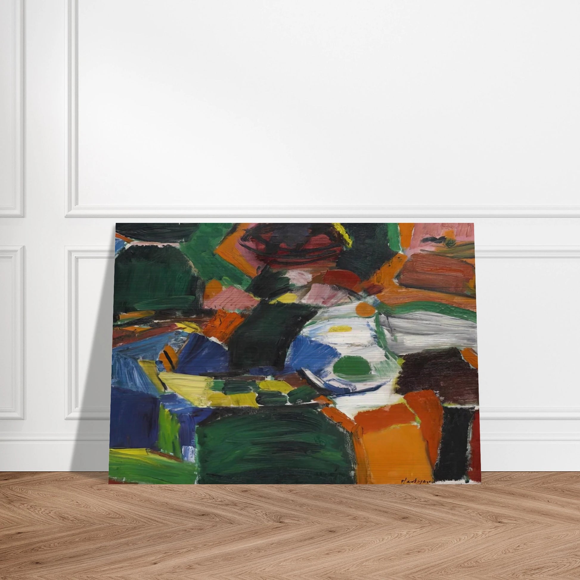 Orchard Street #2 - Grace Hartigan Brushed Aluminum Print - 70x100 cm / 28x40 inches | Grace Hartigan Aluminum Print | Grace Hartigan Prints