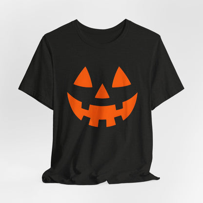 T-Shirt Vintage Visage de Citrouille Jack o'Lantern