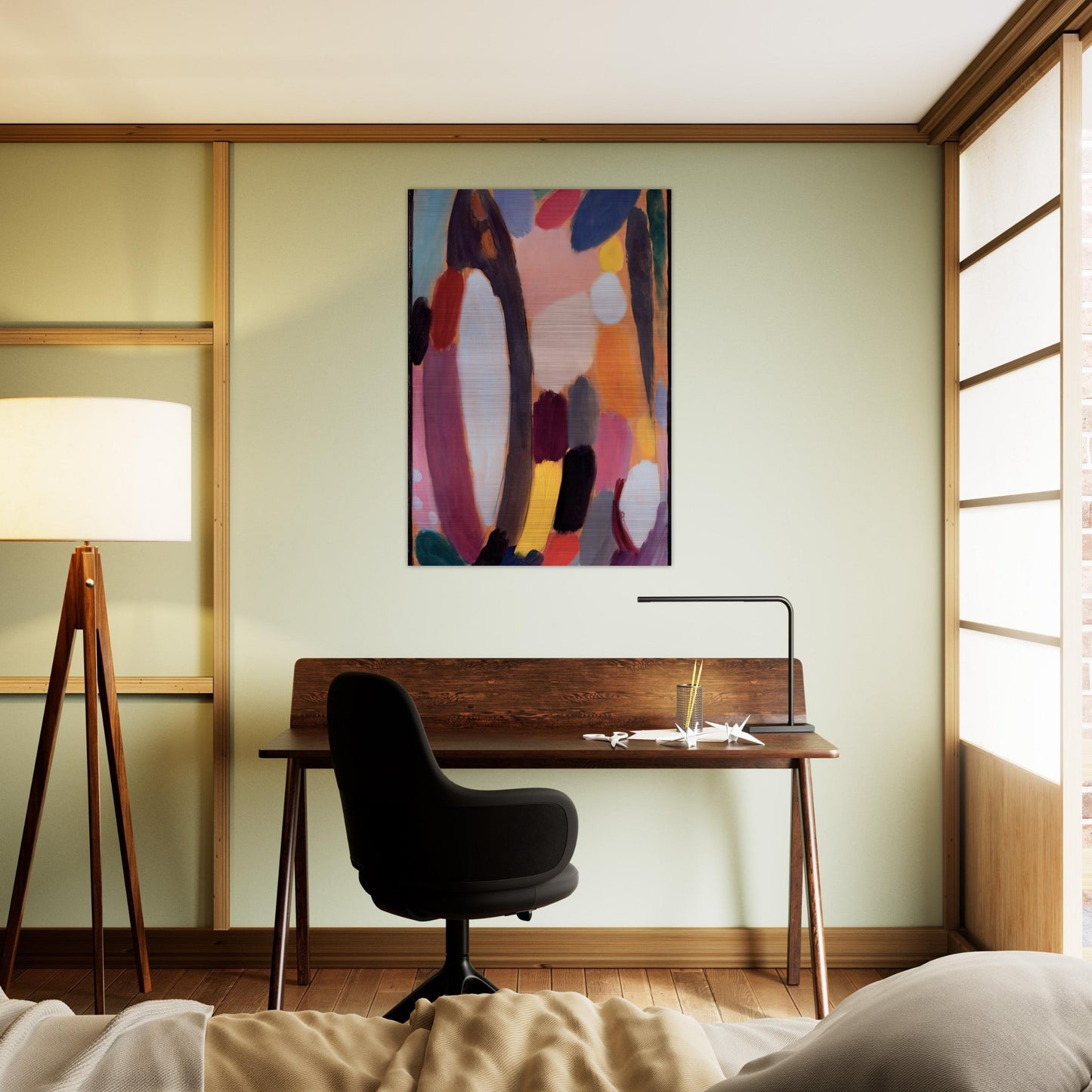 VARIATION 1918 - Alexej von Jawlensky Brushed Aluminum Print - 70x100 cm / 28x40 inches | Alexej von Jawlensky Aluminum Print | Alexej von Jawlensky Prints