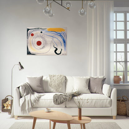 UNTITLED 1946 2 - Alexander Calder Brushed Aluminum Print - 70x100 cm / 28x40 inches | Alexander Calder Aluminum Print | Alexander Calder Prints