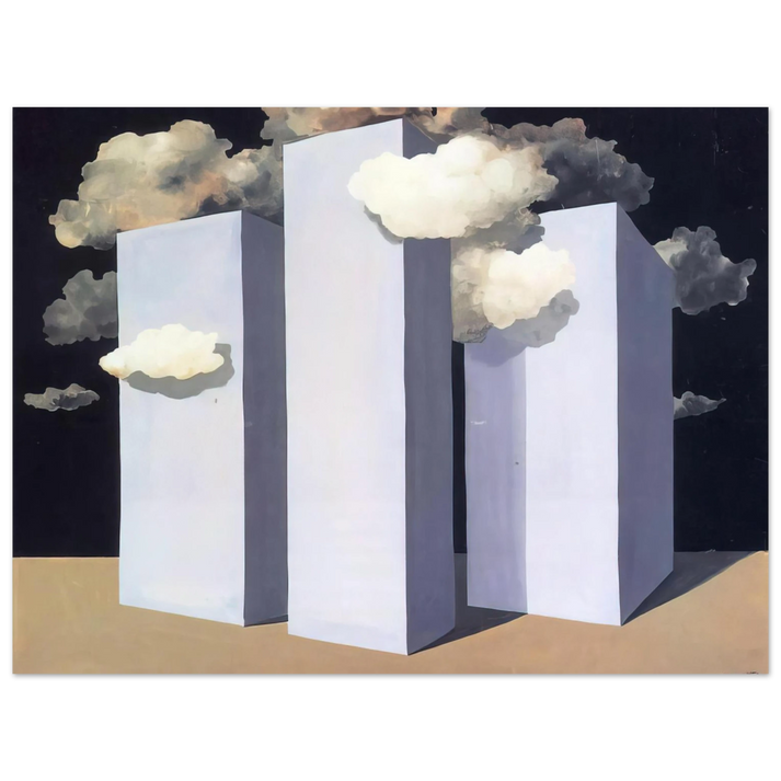Rene Magritte - A STORM 1932  75x100 cm / 30x40inches Fine Art Poster