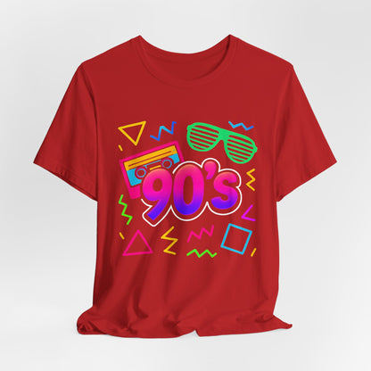 Musique old school des années 90 - ambiance arcade Classique années 90 Rétro Vintage. Années 1990 Les années 90 J'adore les années 90 T-Shirt