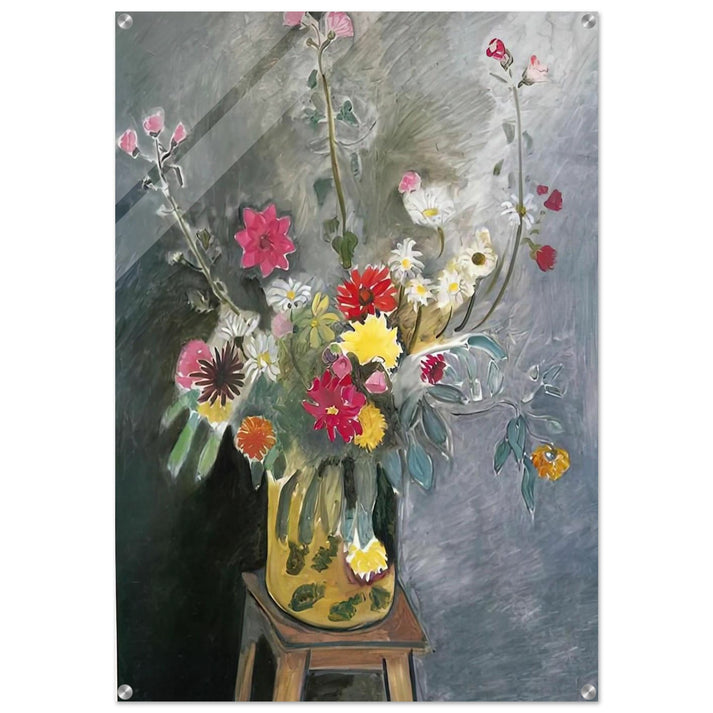 BOUQUET OF MIXED FLOWERS 1917 - Henri Matisse Acrylic Print - 70x100 cm / 28x40″ inches | Henri Matisse Wall Art | Henri Matisse Prints