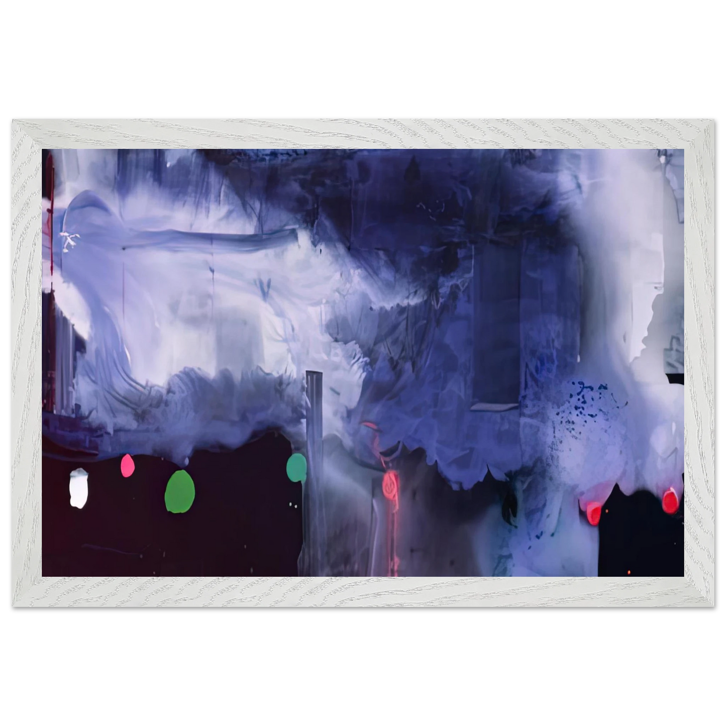 Helen Frankenthaler - Star Gazing, 1989- Wall Art - 21x29.7 cm / 8x12" - Premium Wooden Framed Poster With Fine Art Paper-canvas - Wood frame