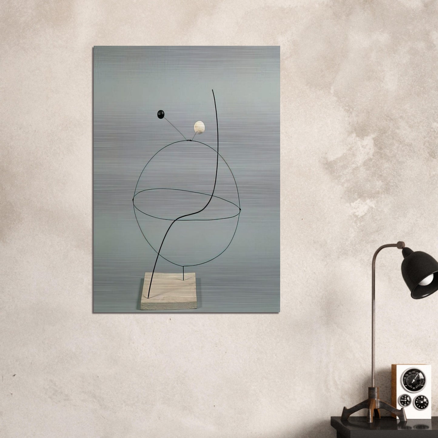 CROISIERE 1931 - Alexander Calder Brushed Aluminum Print - 70x100 cm / 28x40 inches | Alexander Calder Aluminum Print | Alexander Calder Prints