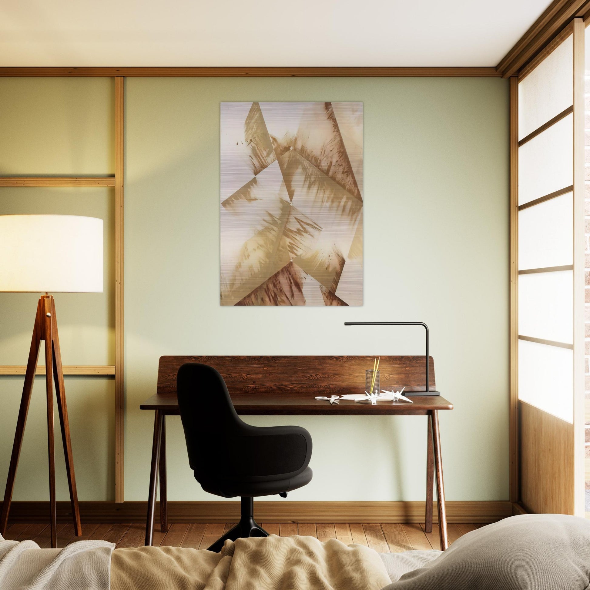 Webb Study - 1970 - Mark Lancaster Brushed Aluminum Print - 70x100 cm / 28x40 inches | Mark Lancaster Aluminum Print | Mark Lancaster Prints