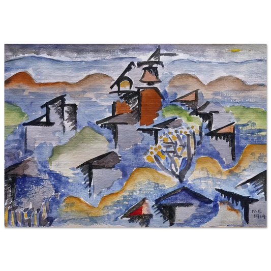 LANDSCAPE - Man Ray Brushed Aluminum Print - 70x100 cm / 28x40 inches | Man Ray Aluminum Print | Man Ray Prints