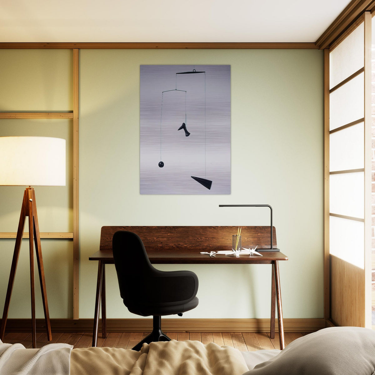 CONE DEBENE 1933 - Alexander Calder Brushed Aluminum Print - 70x100 cm / 28x40 inches | Alexander Calder Aluminum Print | Alexander Calder Prints