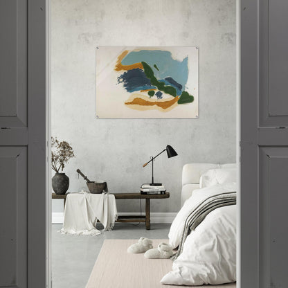 Tuscany - 1963 - Helen Frankenthaler Acrylic Print - 70x100 cm / 28x40″ inches | Helen Frankenthaler Wall Art | Helen Frankenthaler Prints