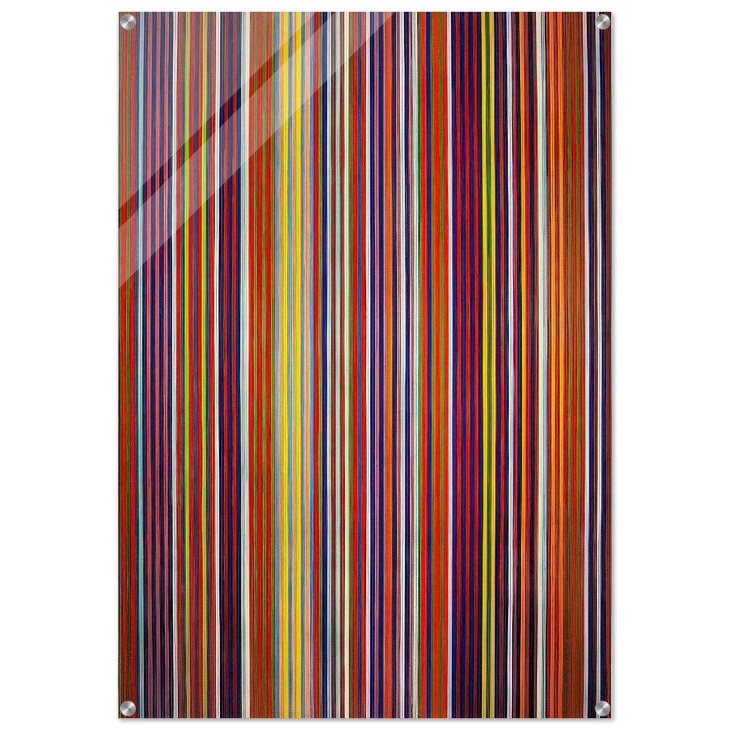 Untitled - 1964 - Gene Davis Acrylic Print - 70x100 cm / 28x40″ inches | Gene Davis Wall Art | Gene Davis Prints