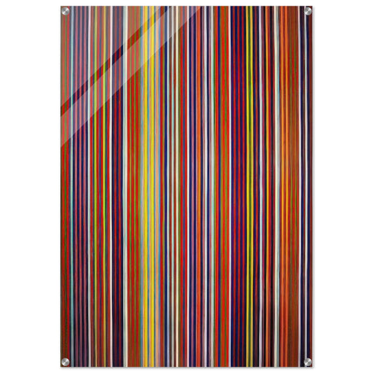 Untitled - 1964 - Gene Davis Acrylic Print - 70x100 cm / 28x40″ inches | Gene Davis Wall Art | Gene Davis Prints
