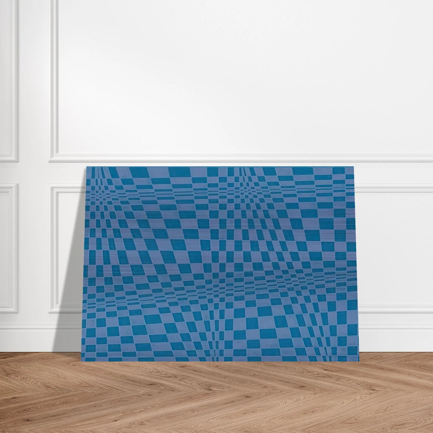 Disegno ottico dinamico - 1964 - Dadamaino Brushed Aluminum Print - 70x100 cm / 28x40 inches | Dadamaino Aluminum Print | Dadamaino Prints