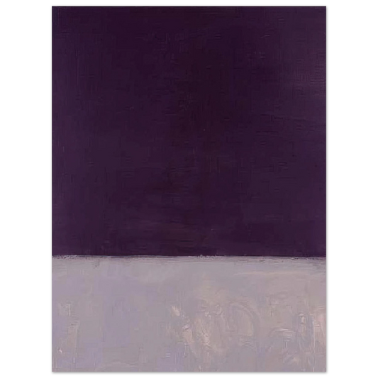 Mark Rothko - Untitled Black and Gray - 1970 Wall Art - 21x29.7 cm / 8x12" - Fine Art Poster-canvas - -