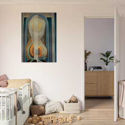 Abstract Painting #20 - 1942 - Lawren Harris Brushed Aluminum Print - 70x100 cm / 28x40 inches | Lawren Harris Aluminum Print | Lawren Harris Prints