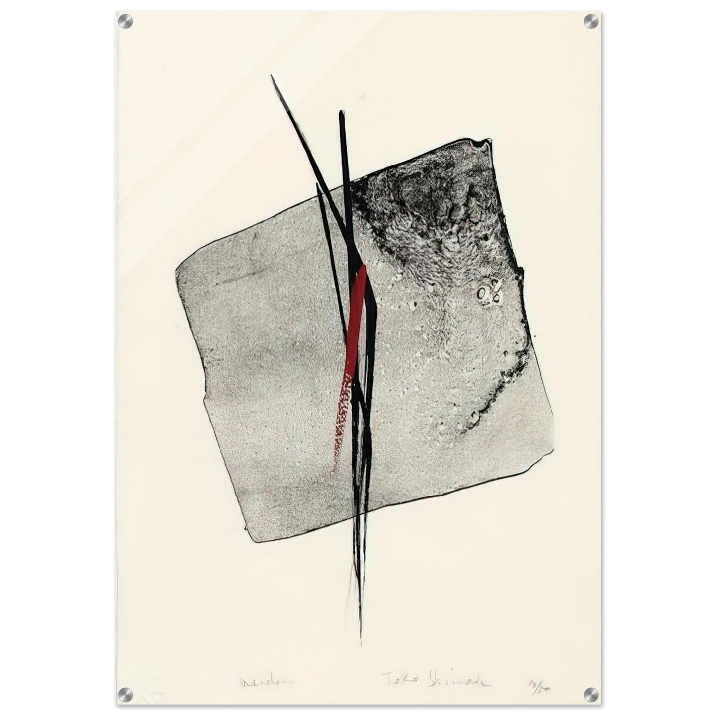 Maiden - 1985 - Toko Shinoda Acrylic Print - 70x100 cm / 28x40″ inches | Toko Shinoda Wall Art | Toko Shinoda Prints
