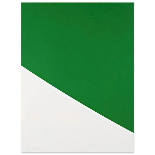 Ellsworth Kelly - Green Curve  75x100 cm / 30x40inches Fine Art Poster