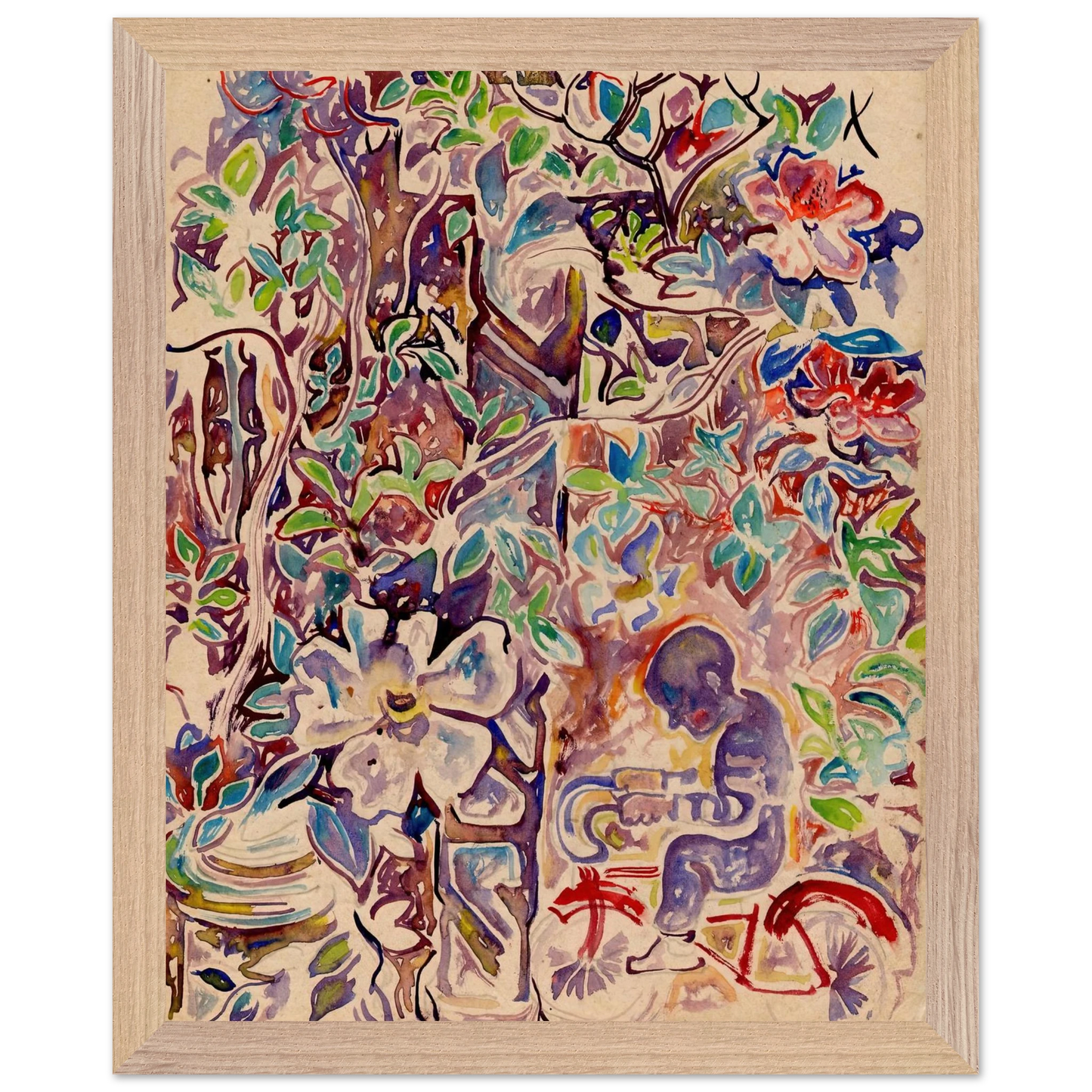 Walter Inglis Anderson - Walter Anderson Wall art - A3 (29.7 x 42  cm) - Fine Art Poster-canvas - -
