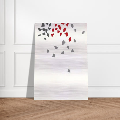 Untitled - 1968 - Robert Goodnough Brushed Aluminum Print - 70x100 cm / 28x40 inches | Robert Goodnough Aluminum Print | Robert Goodnough Prints
