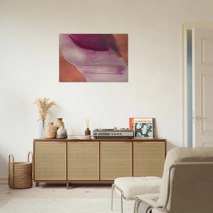 Pendulum - 1972 - Helen Frankenthaler Brushed Aluminum Print - 70x100 cm / 28x40 inches | Helen Frankenthaler Aluminum Print | Helen Frankenthaler Prints