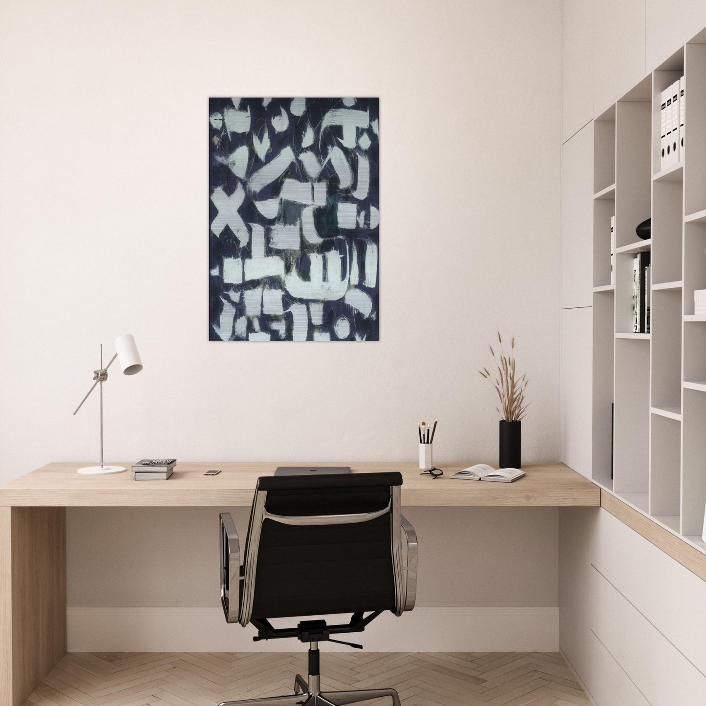 Number 14 - 1949 - Bradley Walker Tomlin Brushed Aluminum Print - 70x100 cm / 28x40 inches | Bradley Walker Tomlin Aluminum Print | Bradley Walker Tomlin Prints