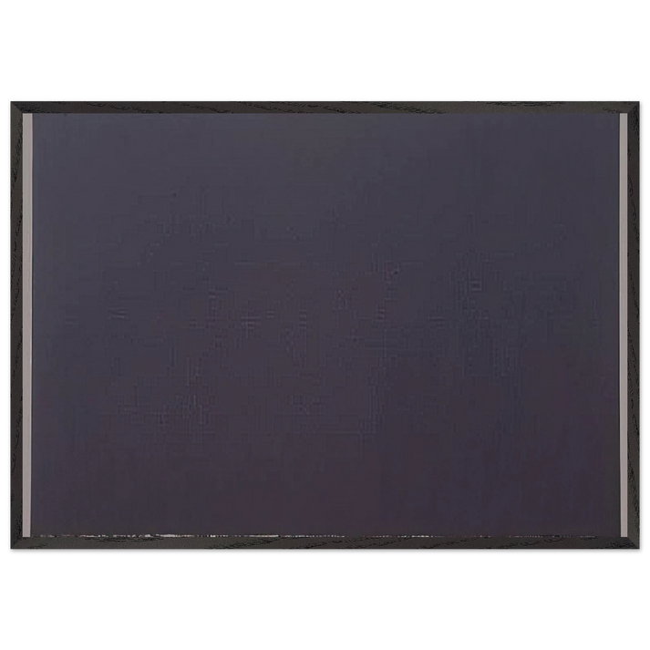 The Dylan Painting - 1966 - Brice Marden 70x100 cm / 28x40 inches Framed Art Print – Black Wooden Frame