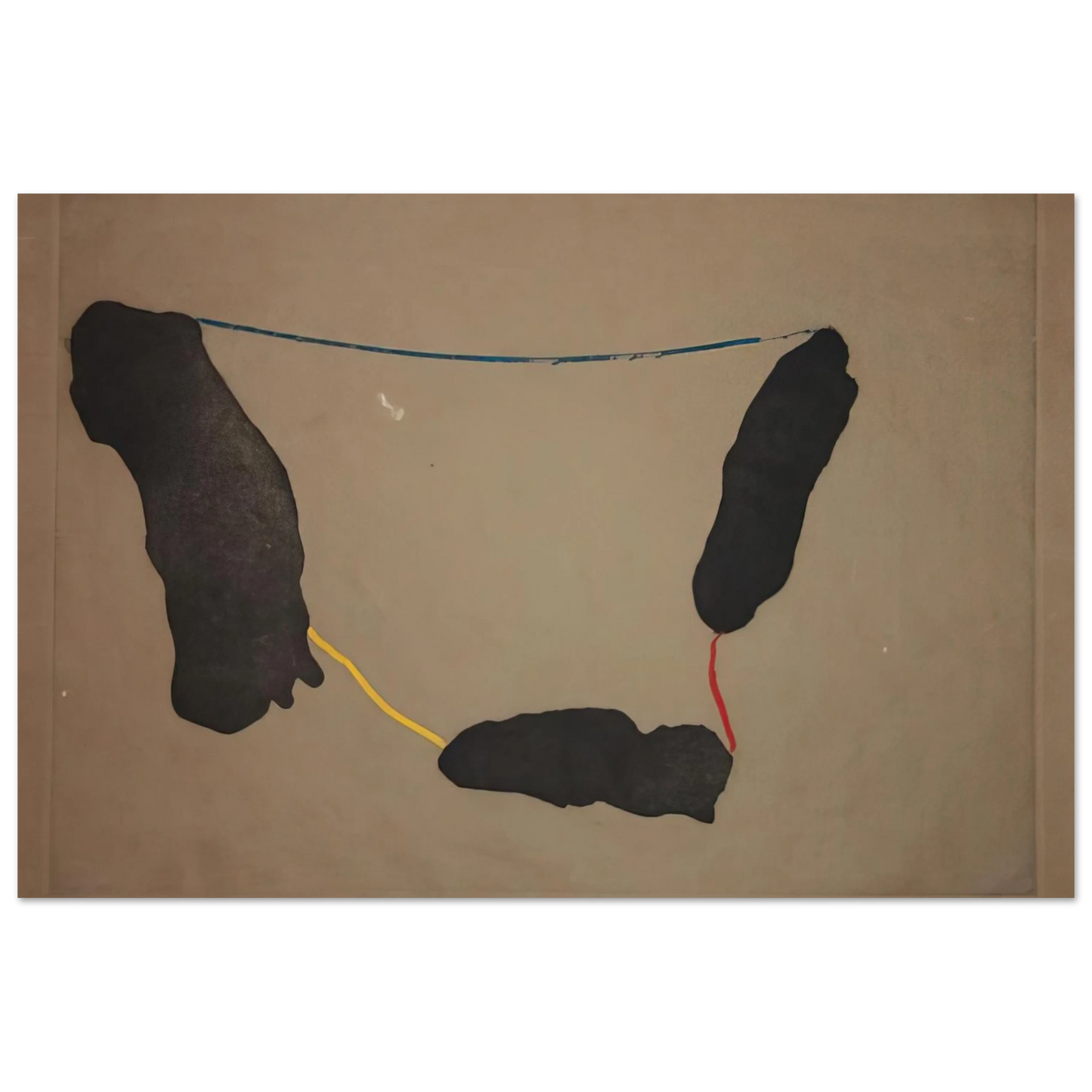 Helen Frankenthaler - Connected By Joy - 1973 Wall art - 30x40 cm / 12x16 inches - Fine Art Poster-canvas - -