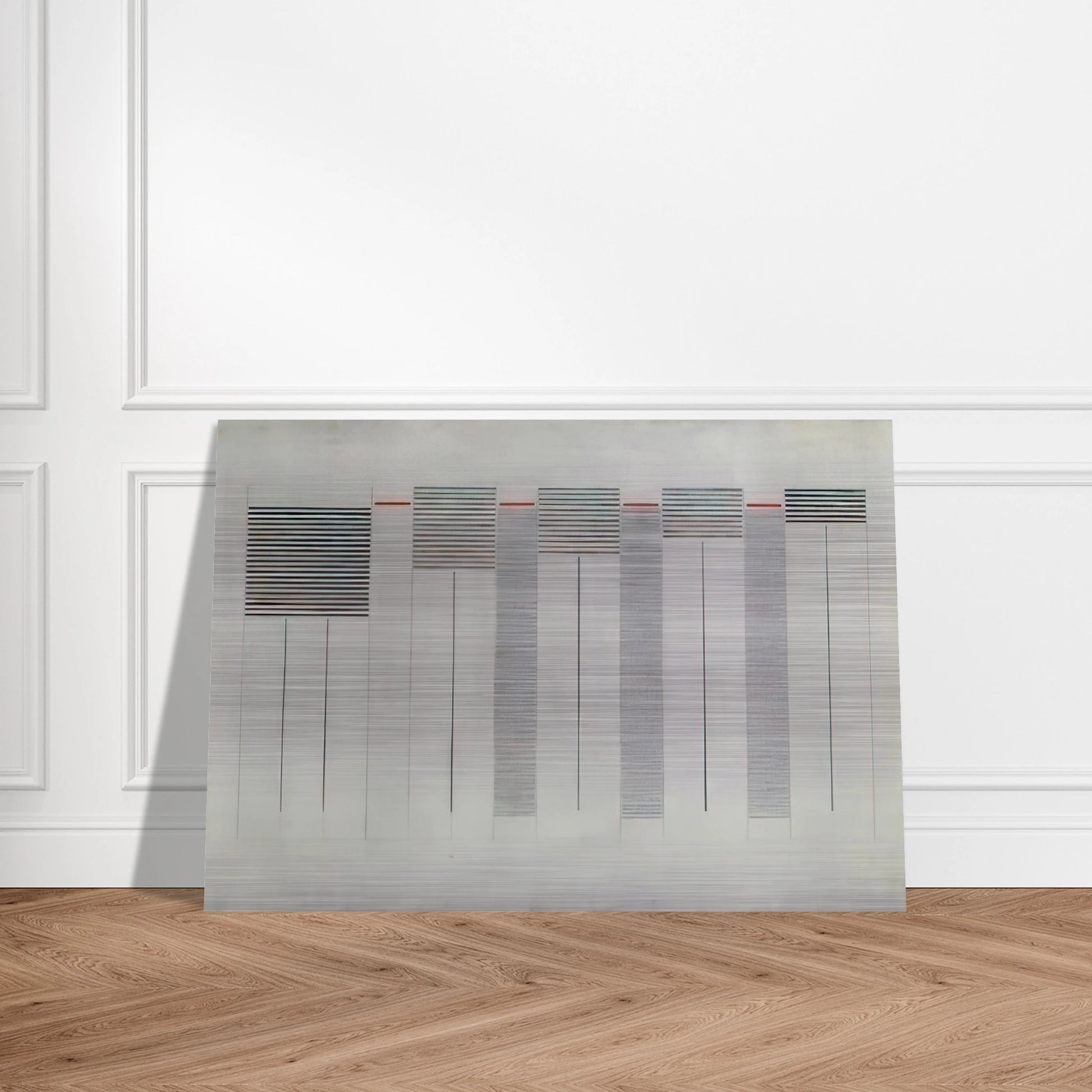 Acrilico n. 12 - 1976 - Bice Lazzari Brushed Aluminum Print - 70x100 cm / 28x40 inches | Bice Lazzari Aluminum Print | Bice Lazzari Prints