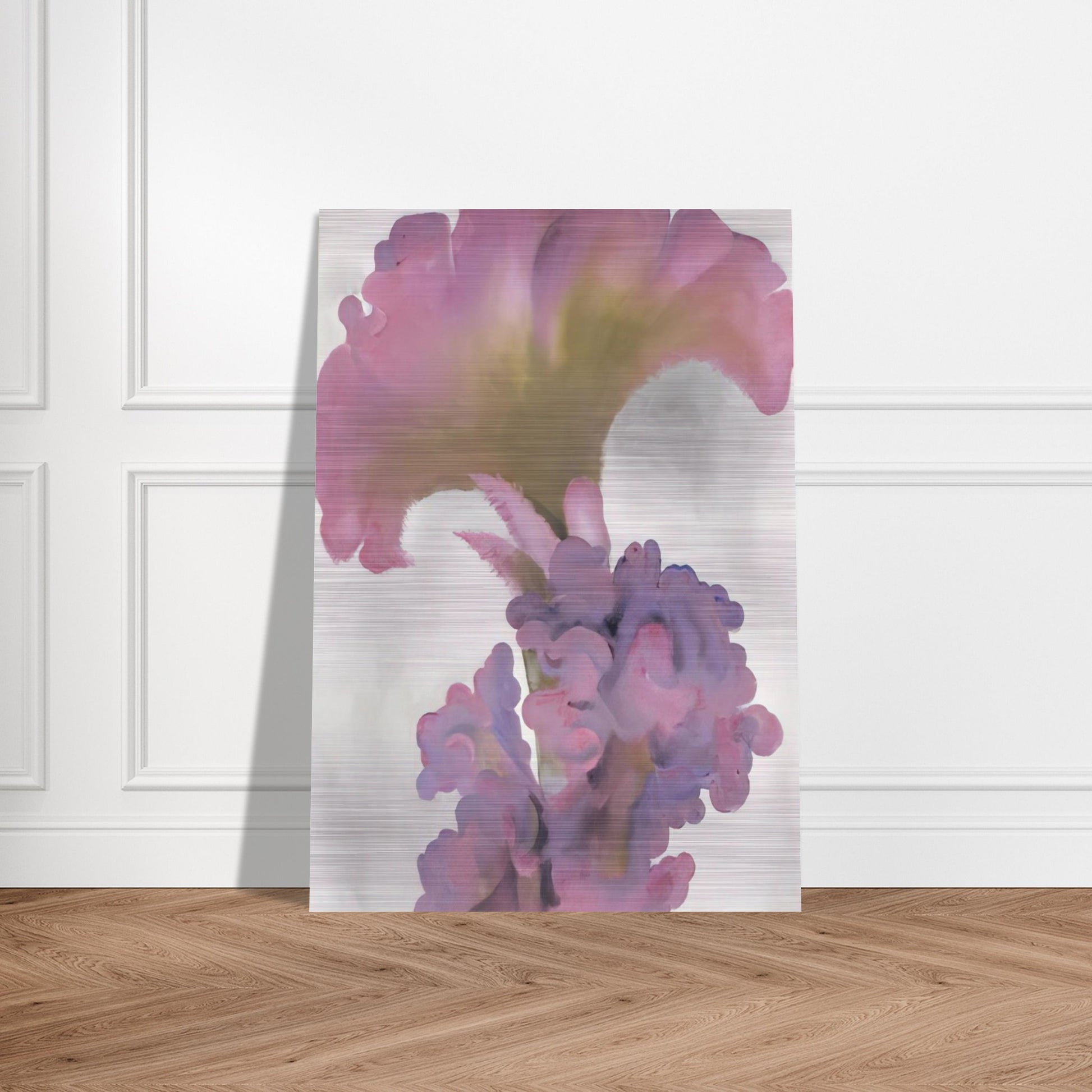 Coxcomb - Georgia O'Keeffe Brushed Aluminum Print - 70x100 cm / 28x40 inches | Georgia O'Keeffe Aluminum Print | Georgia O'Keeffe Prints