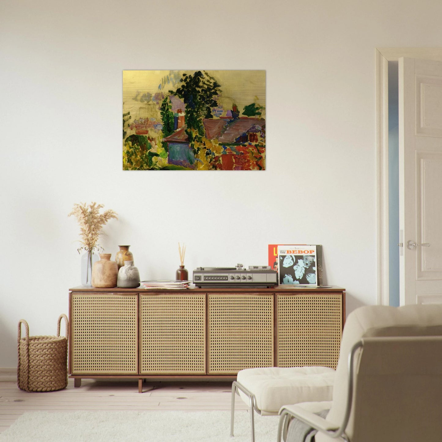 LANDSCAPE 1904 - Henri Matisse Brushed Aluminum Print - 70x100 cm / 28x40 inches | Henri Matisse Aluminum Print | Henri Matisse Prints