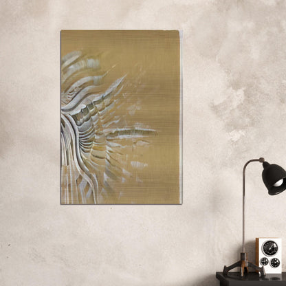 UNTITLED 1982 - Lee Bontecou Brushed Aluminum Print - 70x100 cm / 28x40 inches | Lee Bontecou Aluminum Print | Lee Bontecou Prints