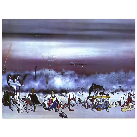 Yves Tanguy - The Ribbon of Extremes  75x100 cm / 30x40inches Fine Art Poster