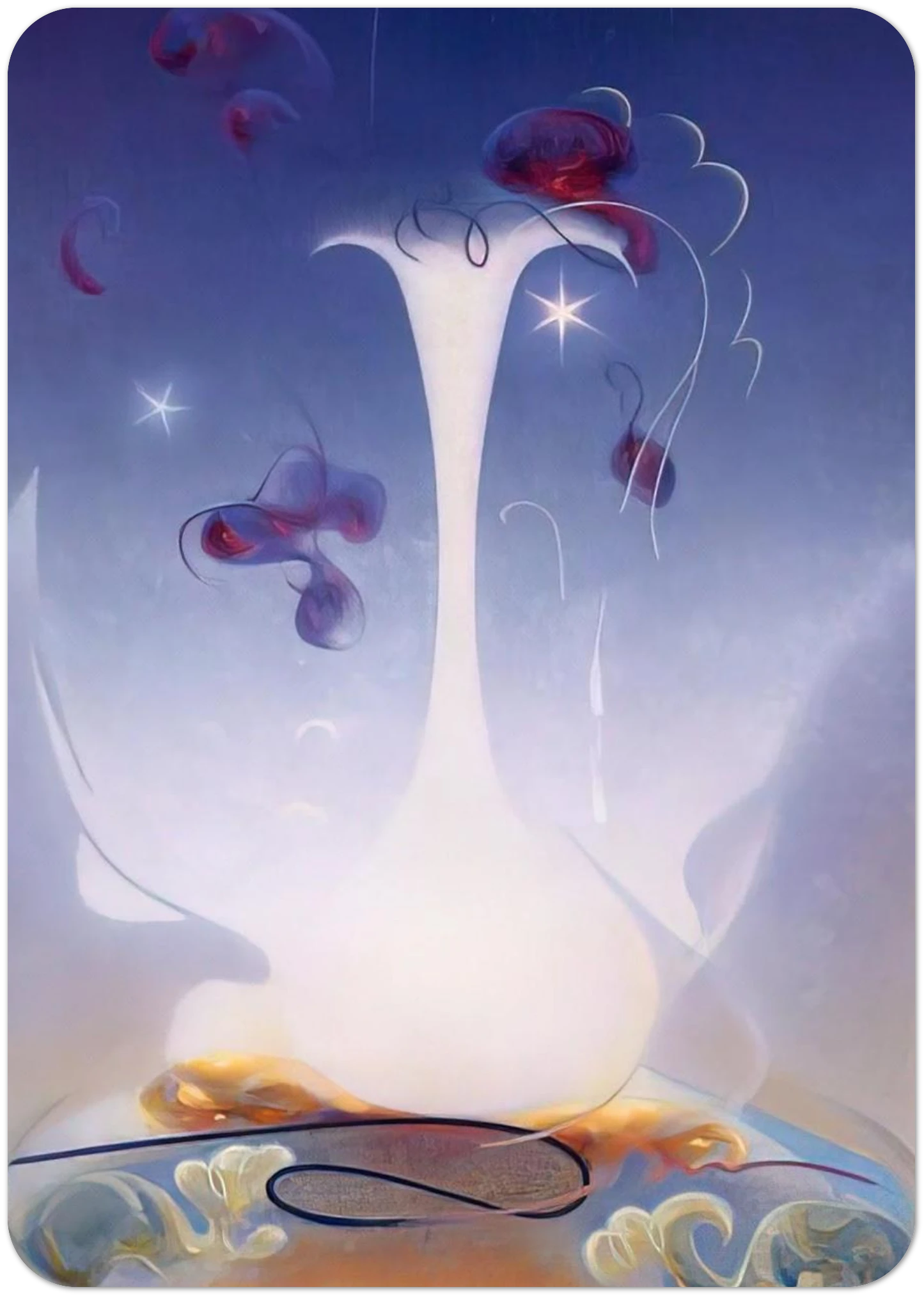 Memory - 1937 By Agnes Lawrence Pelton Pack of 10 Post Cards | Agnes Lawrence Pelton Post Cards | A6 (10.5 x 14.8 cm) - 4.1 x 5.8 inches