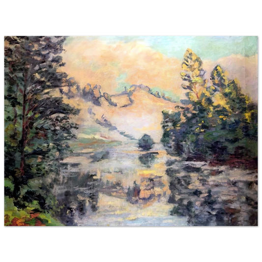 Armand Guillaumin - Landscape of Creuse - 1897  75x100 cm / 30x40inches Fine Art Poster
