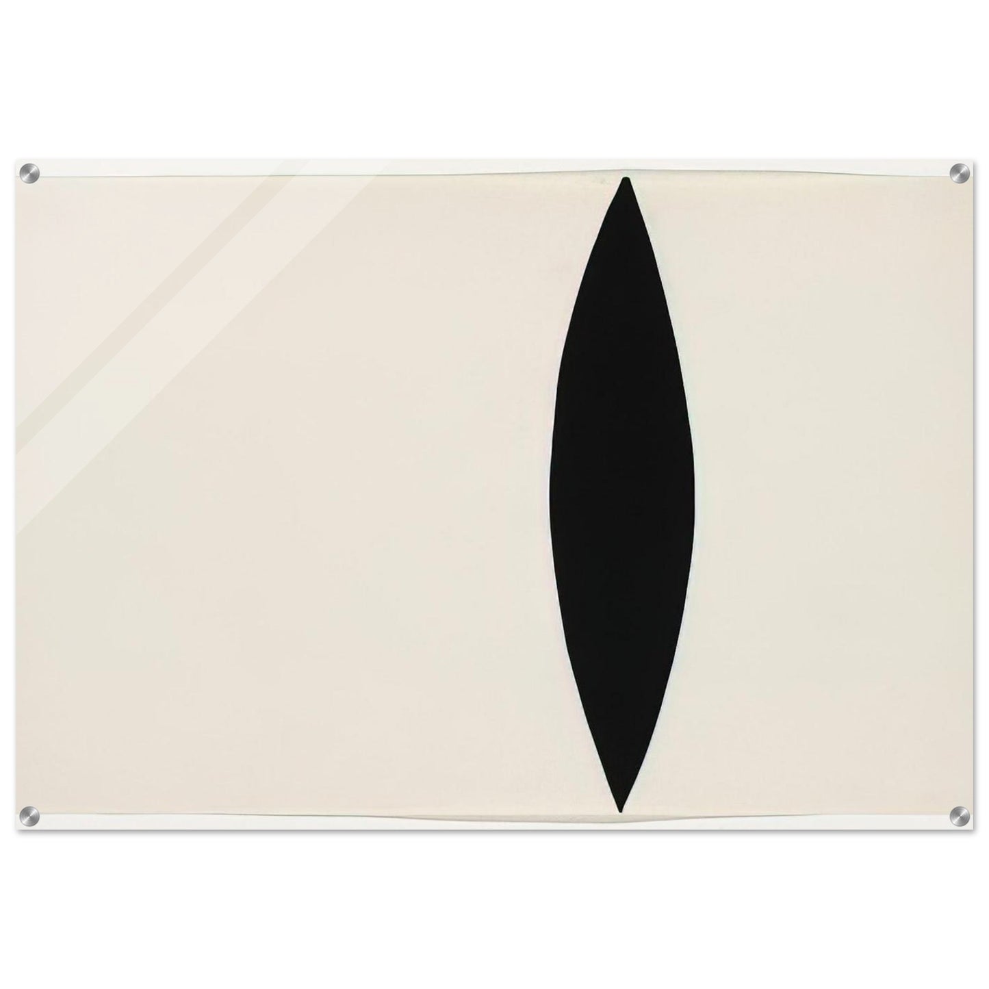 Mandorla Form - Ellsworth Kelly Acrylic Print - 70x100 cm / 28x40″ inches