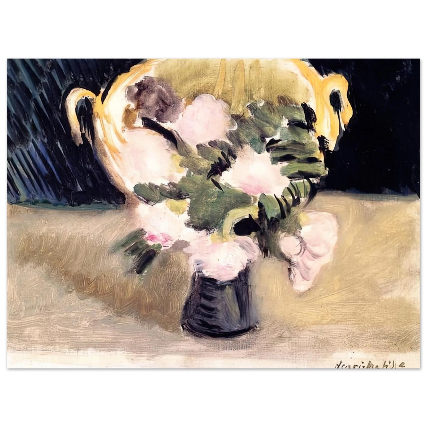 Henri Matisse - FLOWERS 1919  75x100 cm / 30x40inches Fine Art Poster