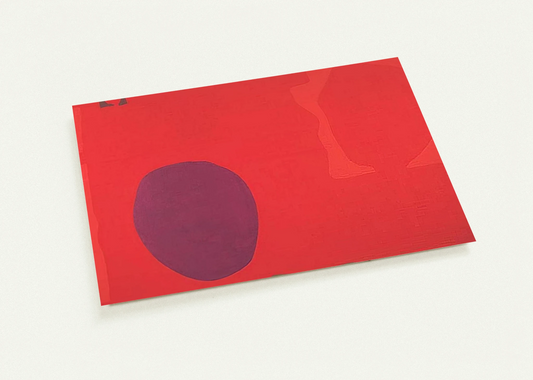 Cadmium with Violet, Scarlet, Emerald, Lemon and Venetian - 1969 By Patrick Heron Pack of 10 Post Cards | Patrick Heron Post Cards | A6 (10.5 x 14.8 cm) - 4.1 x 5.8 inches