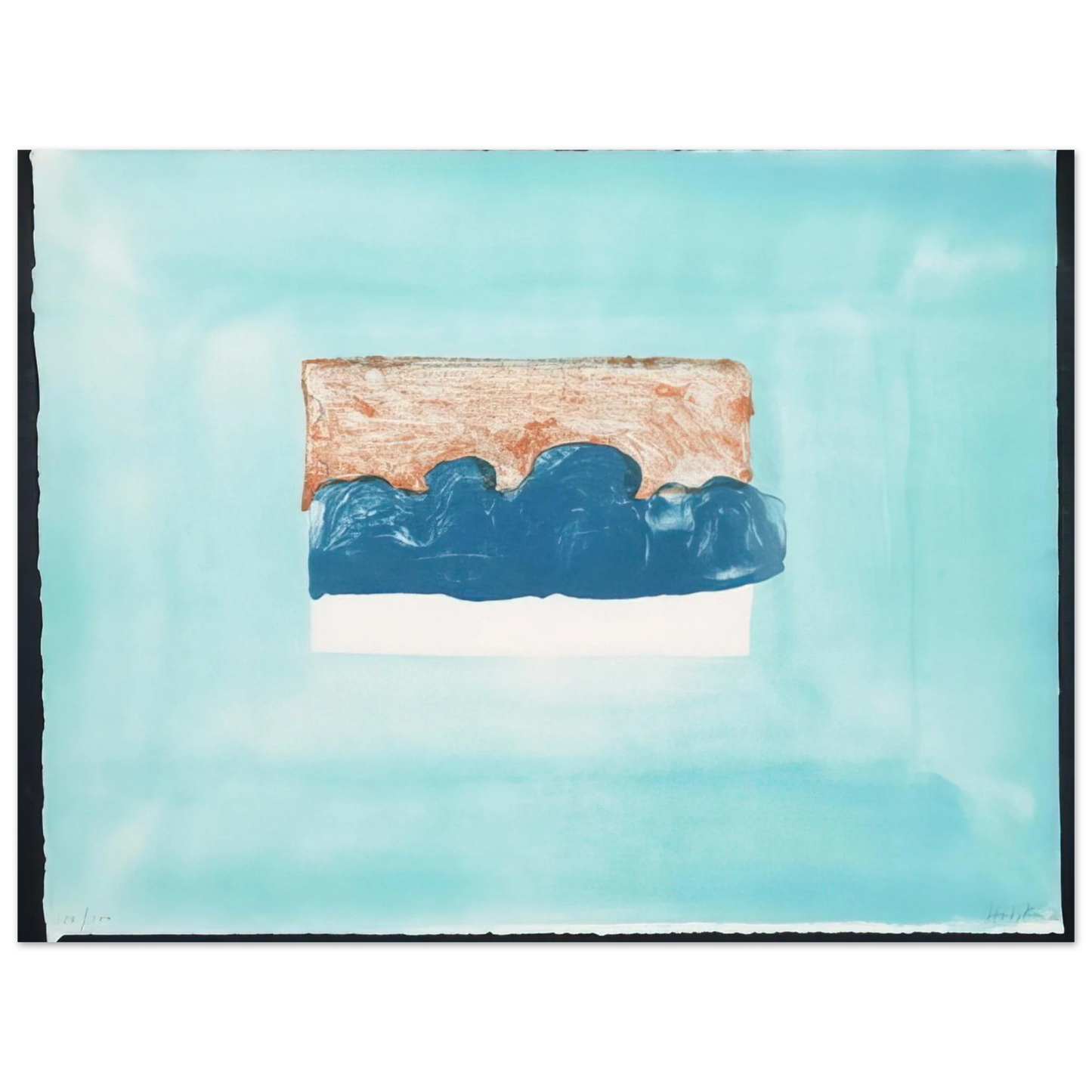 Howard Hodgkin - Untitled - 1976  75x100 cm / 30x40inches Fine Art Poster