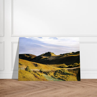 The Camel s Hump - Edward Hopper Brushed Aluminum Print - 70x100 cm / 28x40 inches | Edward Hopper Aluminum Print | Edward Hopper Prints