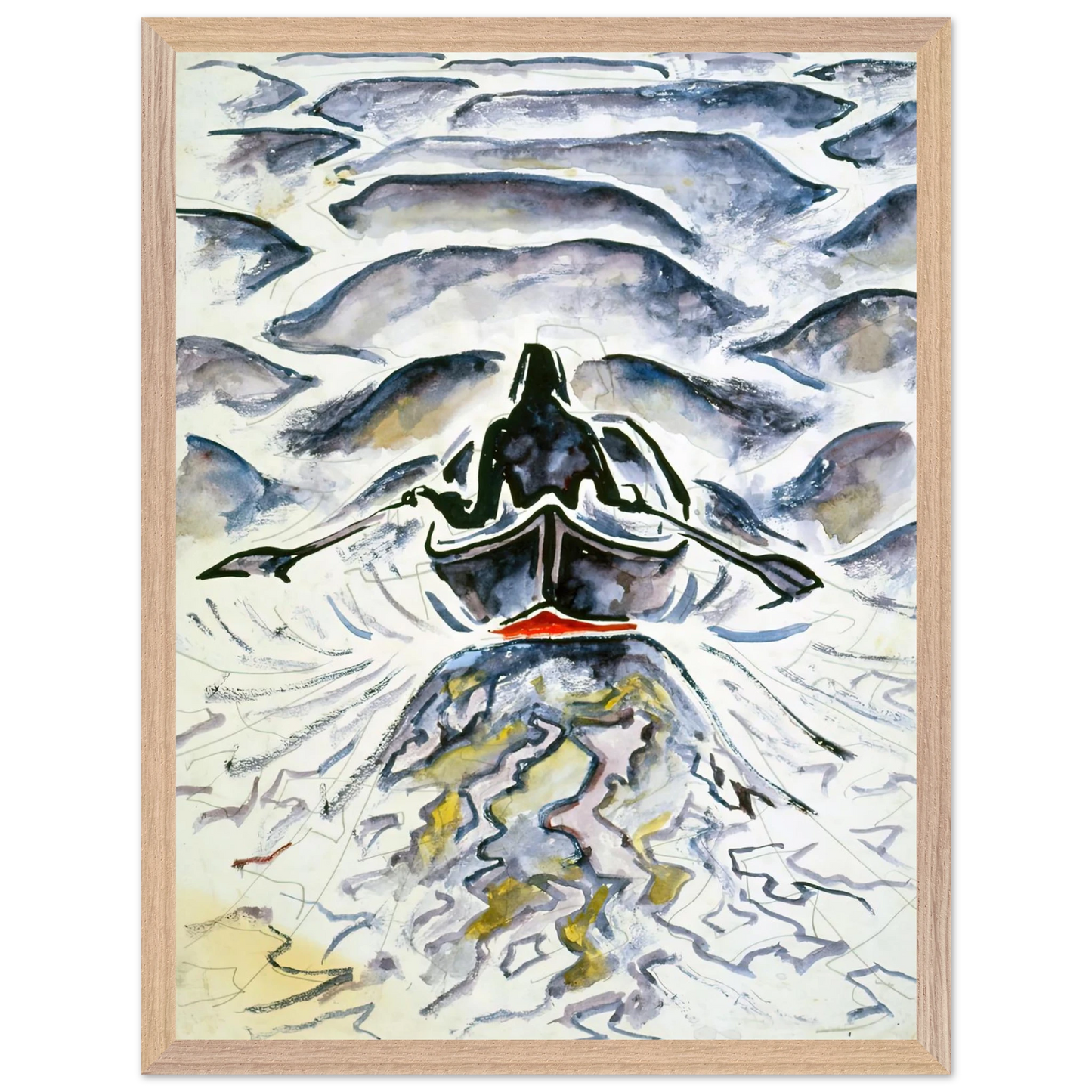 Walter Inglis Anderson - Walter Anderson Wall art - 28x43  cm / XL (11x17 inches) - Fine Art Poster-canvas - -