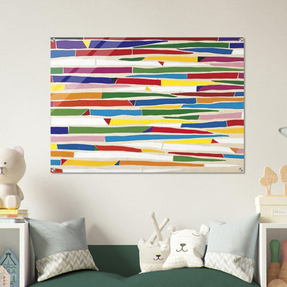 Composite - Color Field Painting - Piero Dorazio Acrylic Print - 70x100 cm / 28x40″ inches