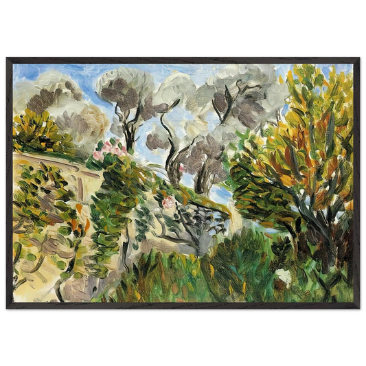 NOT IDENTIFIED 11 N1 - Henri Matisse 70x100 cm / 28x40 inches Framed Art Print – Black Wooden Frame