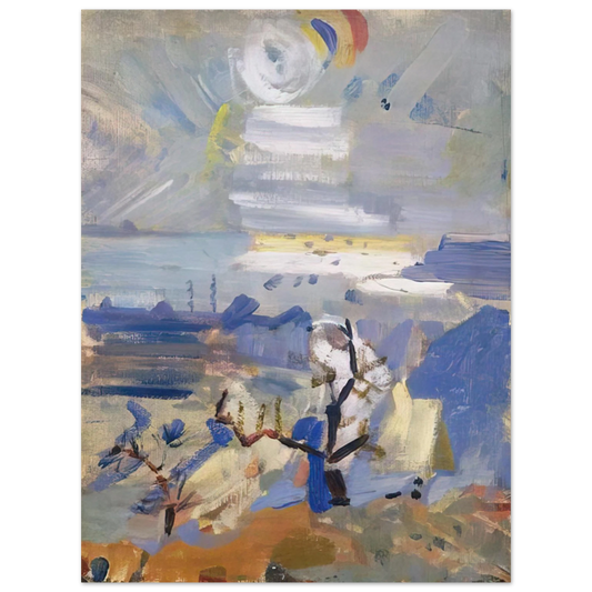John Marin - Weehawken Sequence, No. 30 - 1916  75x100 cm / 30x40inches Fine Art Poster